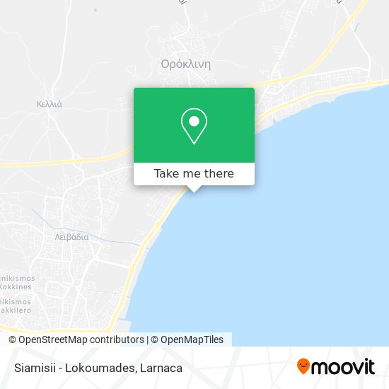 Siamisii - Lokoumades map