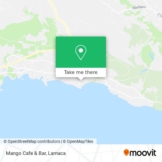 Mango Cafe & Bar χάρτης