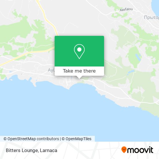 Bitters Lounge χάρτης