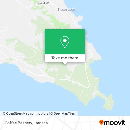 Coffee Beanery map