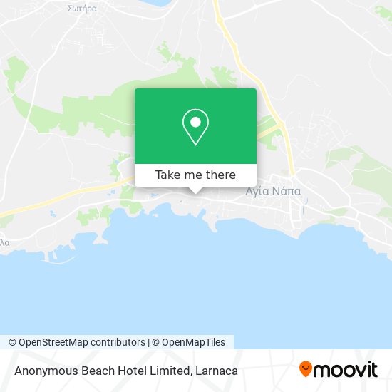 Anonymous Beach Hotel Limited χάρτης