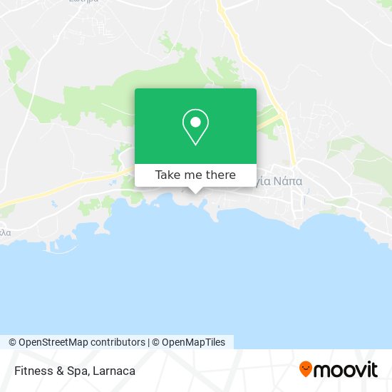 Fitness & Spa map