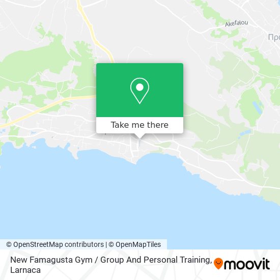 New Famagusta Gym / Group And Personal Training map