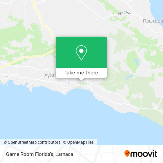 Game Room Florida's χάρτης