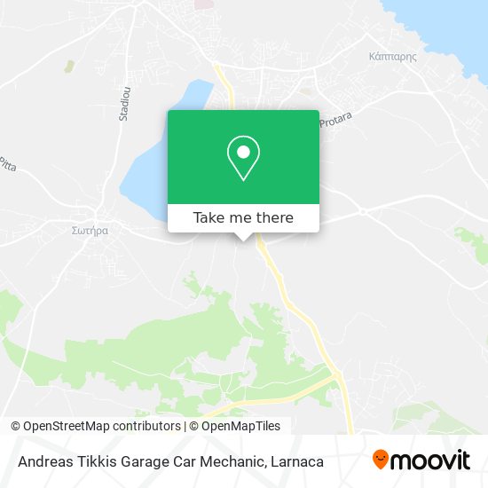 Andreas Tikkis Garage Car Mechanic map