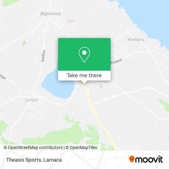 Theasis Sports map