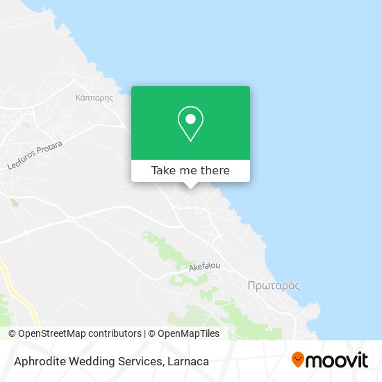 Aphrodite Wedding Services χάρτης