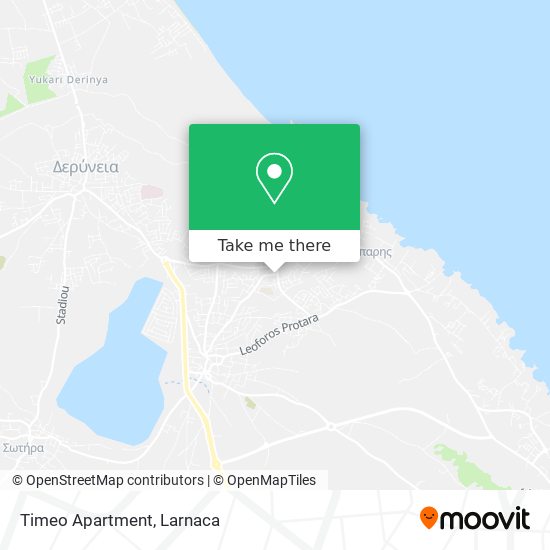 Timeo Apartment map