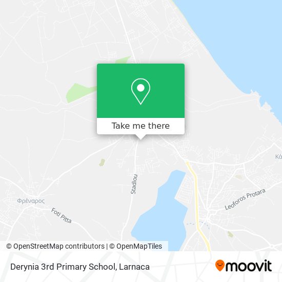 Derynia 3rd Primary School χάρτης