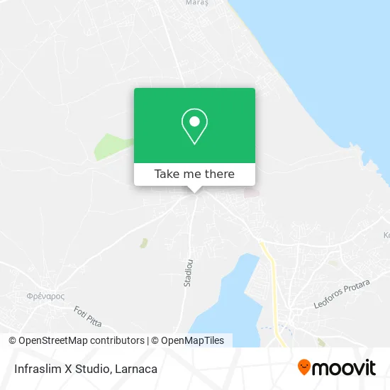 Infraslim X Studio map