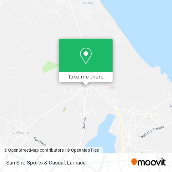San Siro Sports & Casual map