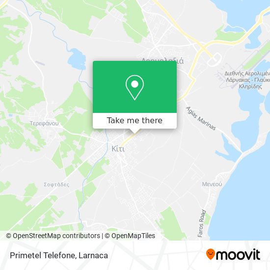 Primetel Telefone map