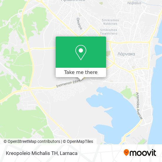 Kreopoleio Michalis TH map
