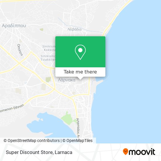 Super Discount Store map