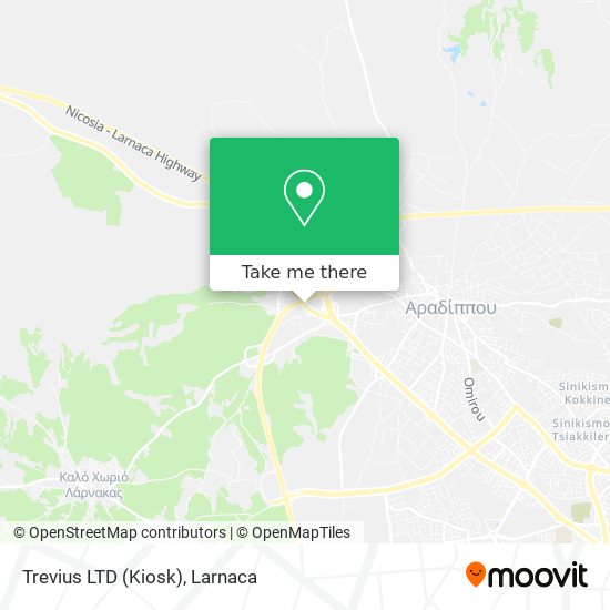Trevius LTD (Kiosk) map