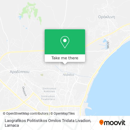 Laografikos Politistikos Omilos Tridata Livadion χάρτης