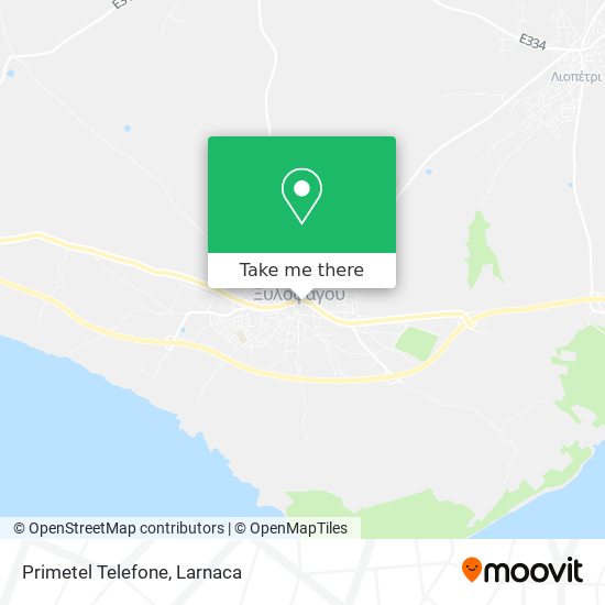 Primetel Telefone map