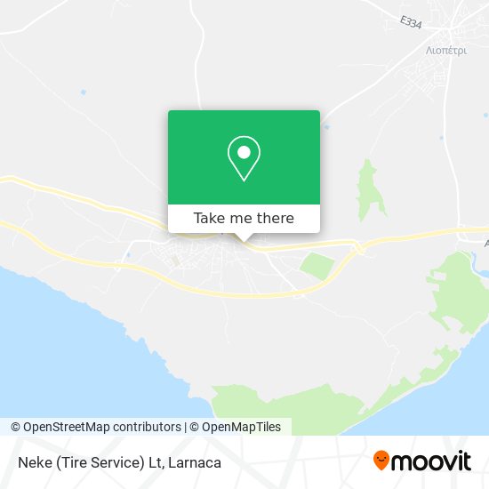 Neke (Tire Service) Lt map