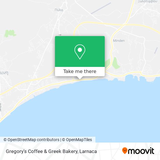 Gregory's Coffee & Greek Bakery χάρτης