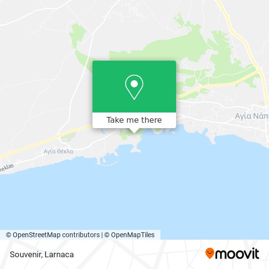 Souvenir map