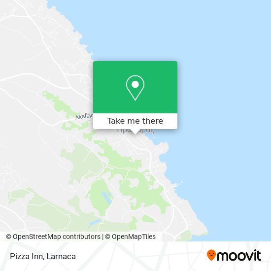 Pizza Inn χάρτης