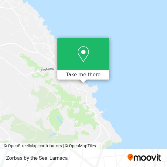 Zorbas by the Sea map
