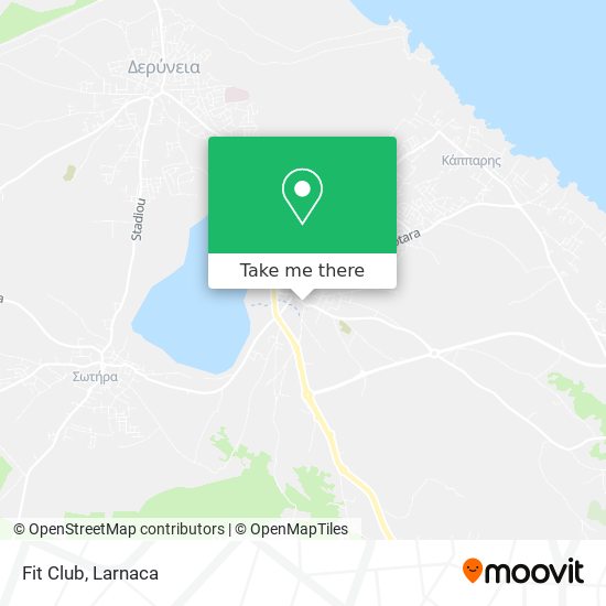 Fit Club map