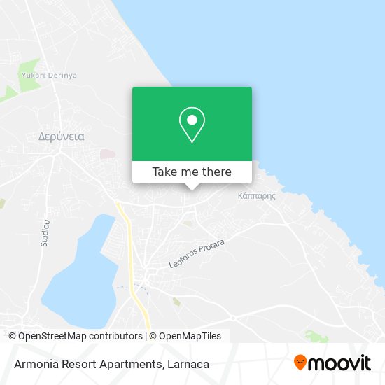 Armonia Resort Apartments χάρτης