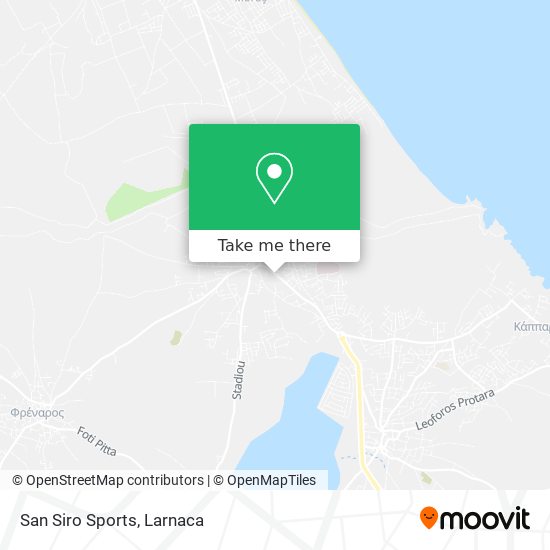 San Siro Sports χάρτης