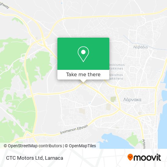 CTC Motors Ltd χάρτης