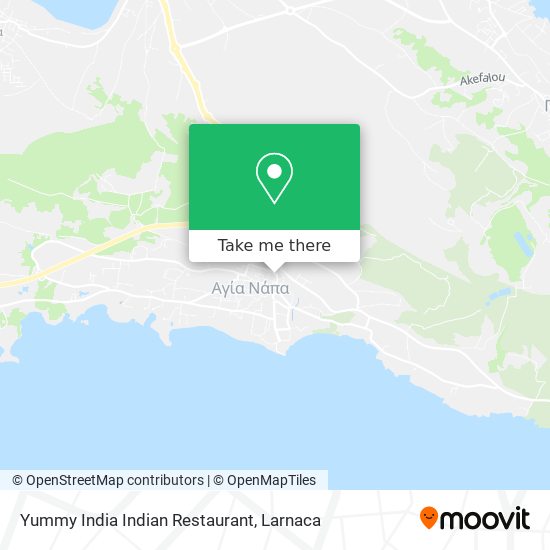 Yummy India Indian Restaurant map