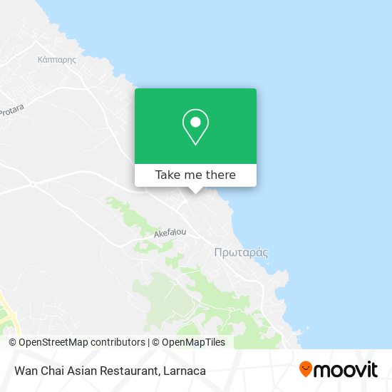Wan Chai Asian Restaurant χάρτης