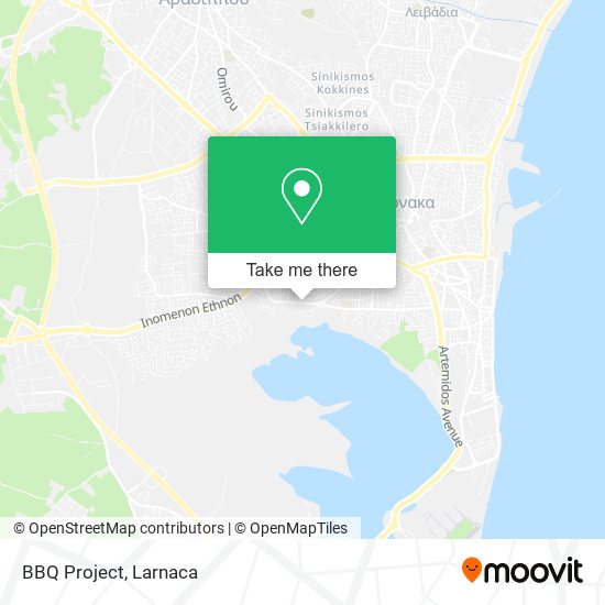 BBQ Project map