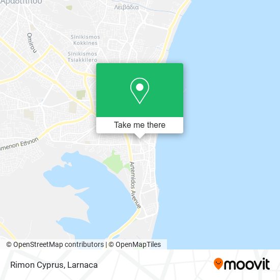 Rimon Cyprus map