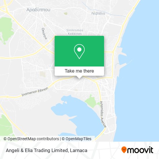 Angeli & Elia Trading Limited χάρτης
