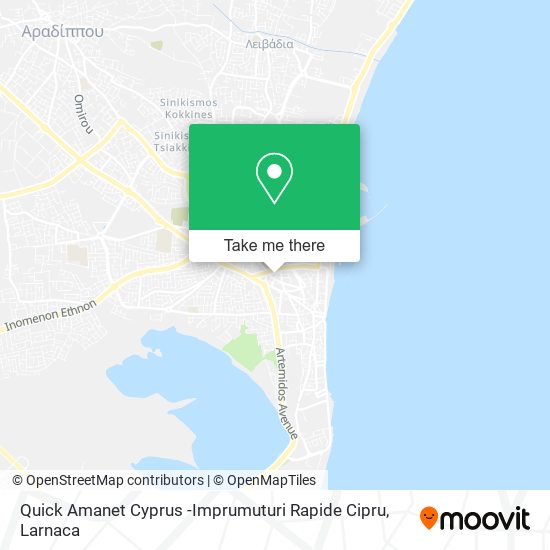 Quick Amanet Cyprus -Imprumuturi Rapide Cipru map