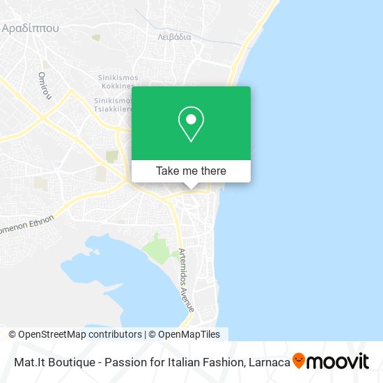 Mat.It Boutique - Passion for Italian Fashion map