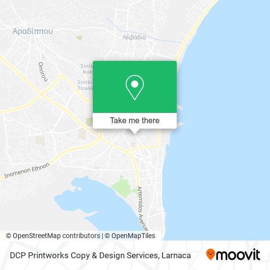 DCP Printworks Copy & Design Services map