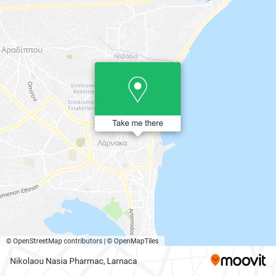 Nikolaou Nasia Pharmac map
