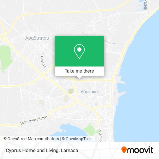 Cyprus Home and Living χάρτης
