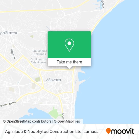 Agisilaou & Neophytou Construction Ltd map