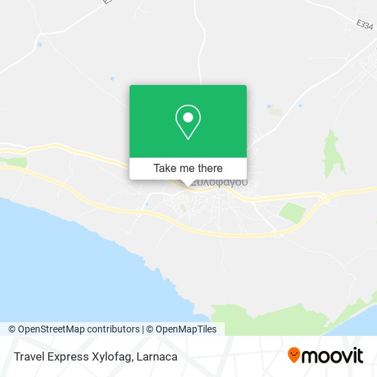 Travel Express Xylofag χάρτης
