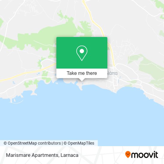 Marismare Apartments map