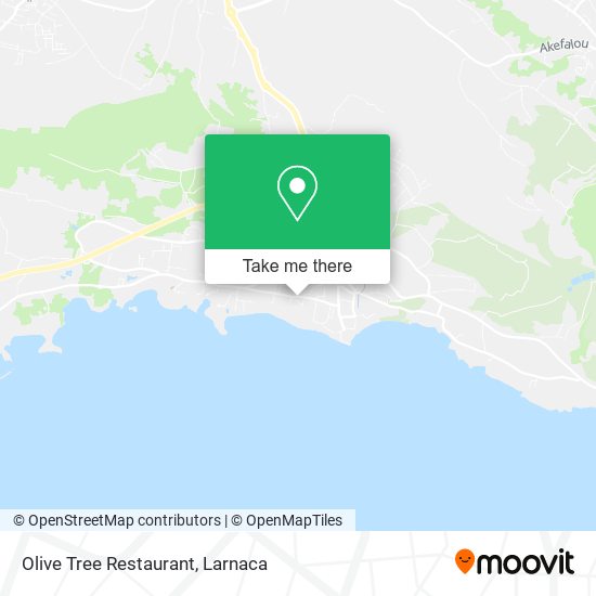 Olive Tree Restaurant map