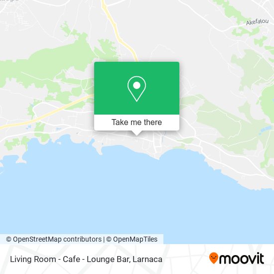 Living Room - Cafe - Lounge Bar map