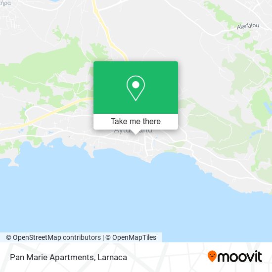 Pan Marie Apartments χάρτης