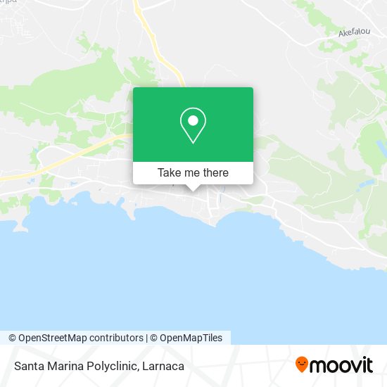 Santa Marina Polyclinic map