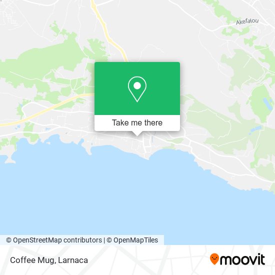 Coffee Mug map