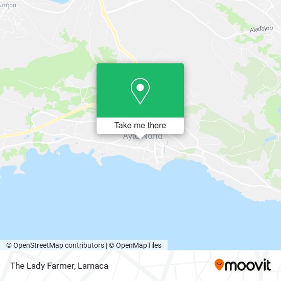 The Lady Farmer map