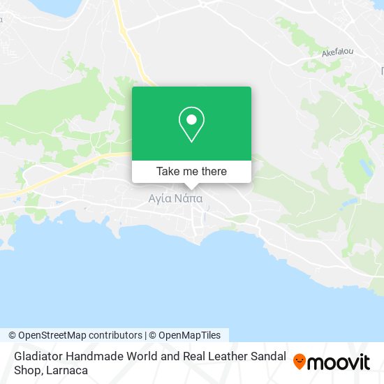Gladiator Handmade World and Real Leather Sandal Shop χάρτης
